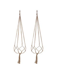 Soporte para Plantas EBOOT 2 Pack 120 cm Yute Natural 4 Patas