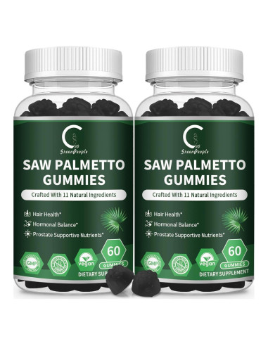 GPGP GreenPeople Saw Palmetto 120 Gomas - Suplemento DHT