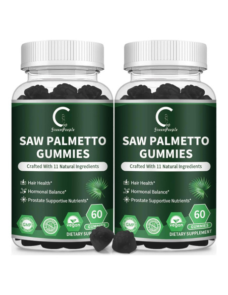 GPGP GreenPeople Saw Palmetto 120 Gomas - Suplemento DHT