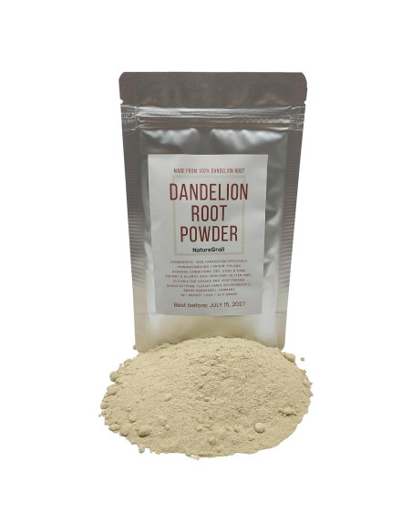 Polvo de raíz de diente de león 100% puro 42.5g - Fluxias