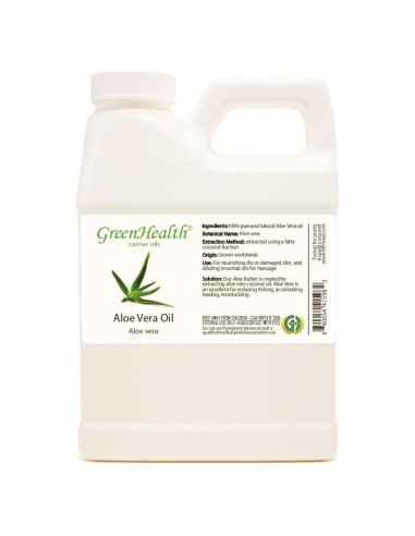 Aceite Portador de Aloe Vera 100% Puro GreenHealth 100ml