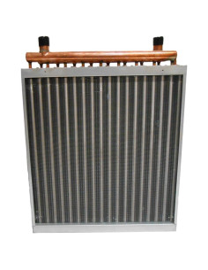 Intercambiador de Calor Agua a Aire 12x18 Suministro Estufas