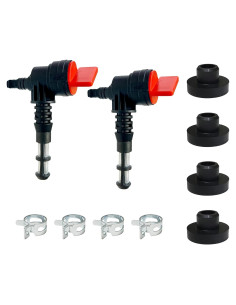 Válvula de Cierre de Gas 90 Grados EVGW con Abrazadera - Reemplazo Kohler