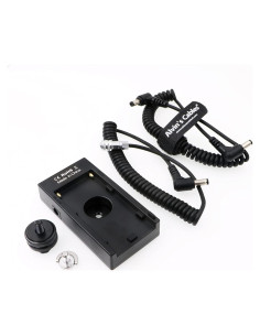 Cable de Adaptador de Poder NP-F970 Cables de Alvin para BMPCC 4K 6K