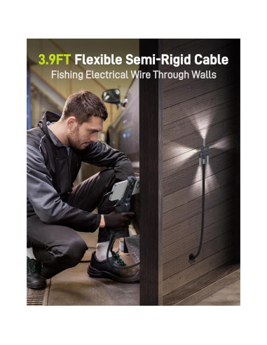 Endoscopio Articulado Bidireccional Anykit 1920P HD 1.2M IP67