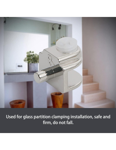 Soporte de Estante de Vidrio Aopin K117, 4 Piezas, 5-8 mm