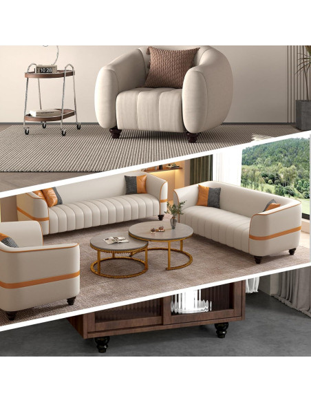 Patas de Madera Xlroaafs 5 Pulgadas Marrón Juego de 4