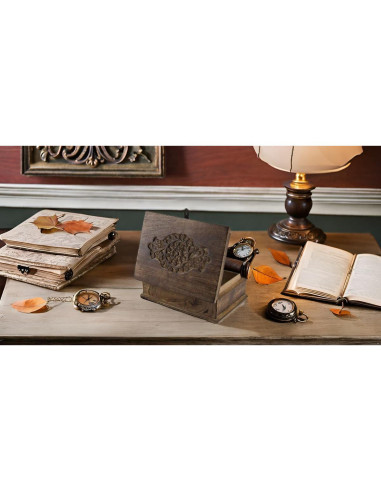 Caja de Joyería Decorativa de Madera Hecha a Mano 20x15cm