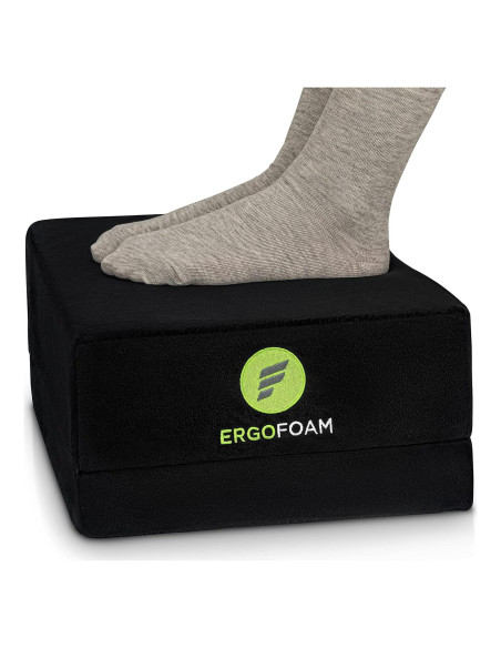 Reposapiés Ajustable ErgoFoam - Espuma Alta Densidad 43.9x29.2cm