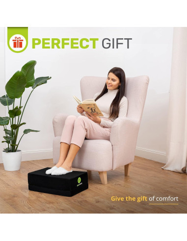 Reposapiés Ajustable ErgoFoam - Espuma Alta Densidad 43.9x29.2cm