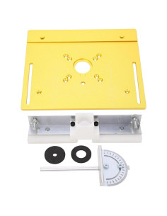 Elevador de Router Garosa de Aluminio para Mesa de Carpintería