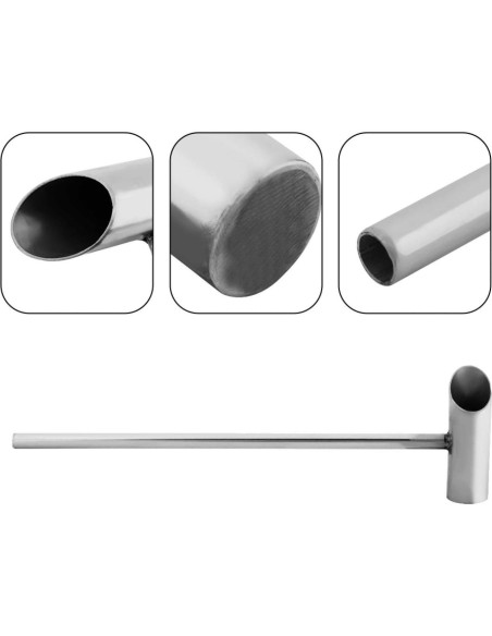 Cuchara de Azúcar Profesional HEEPDD 31.5 cm Acero Inoxidable