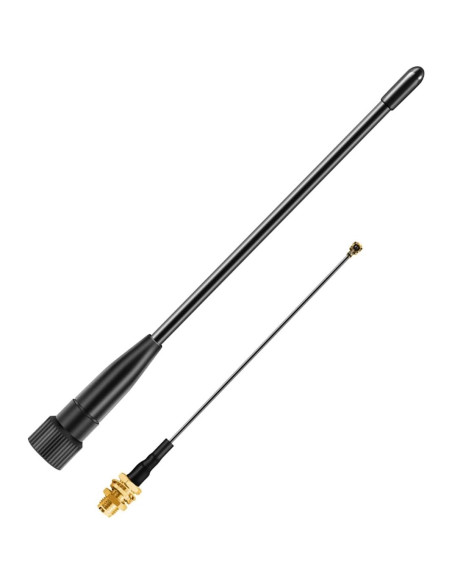Antena de Látigo Slinkdsco 17cm 10dBi SMA Macho para LoRa 915MHz