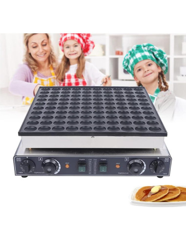 Máquina de Waffles Eléctrica InSyoForeverEC 3400W 100PCS