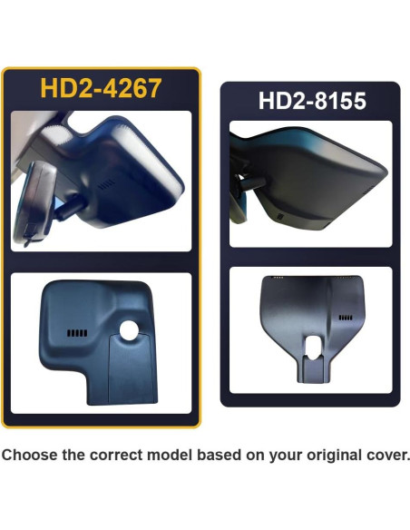 Cámara de Salpicadero FITCAMX HD2-4267 4K/1080P para Chevy Bolt