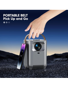 Proyector Portátil TMY V18 1080P WiFi 6 Bluetooth 1.32kg 2