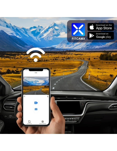 Cámara de Salpicadero FITCAMX HD2-4267 4K/1080P para Chevy Bolt