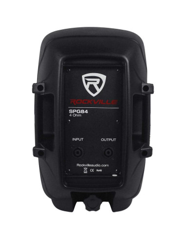 Amplificador Bluetooth Rockville BluTube LED 70W + 2 Altavoces 8" + Subwoofer 8"