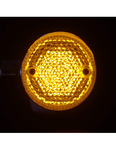 Señales de Giro LED Eagle Lights con Lentes Claros para Honda Valkyrie 1997-2000