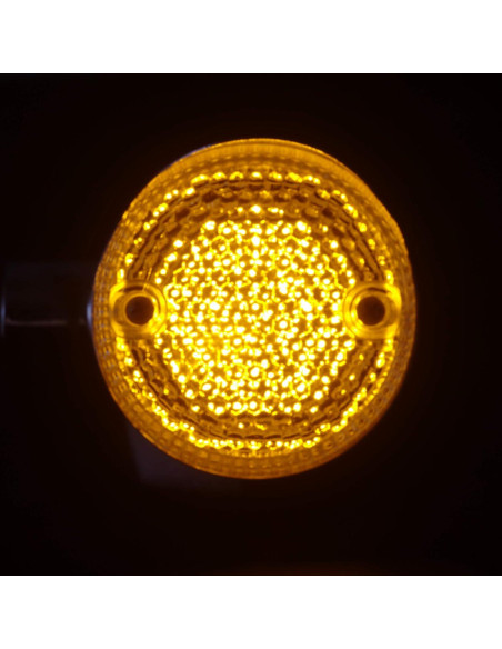 Señales de Giro LED Eagle Lights con Lentes Claros para Honda Valkyrie 1997-2000