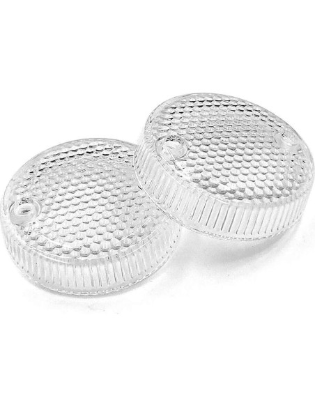 Señales de Giro LED Eagle Lights con Lentes Claros para Honda Valkyrie 1997-2000