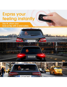 Luz de Dedo LED Bicboz para Coche con Control Remoto - Accesorio Divertido 2