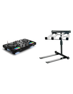Controlador DJ Hercules DJControl Inpulse 500 + Soporte Pyle