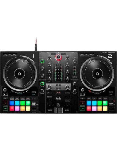 Controlador DJ Hercules DJControl Inpulse 500 + Soporte Pyle