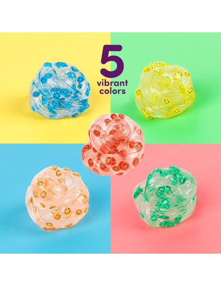 Set de Putty Emoji Goody - 5 Latas de 28g para Niños