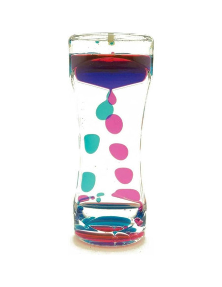Temporizador de burbujas líquido - Juguete fidget 14.6 cm