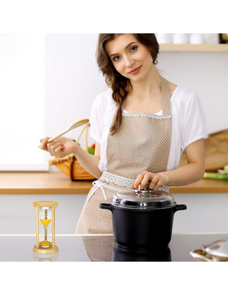 Juego de 6 Relojes de Arena Wizzosivoor - 30s a 10min