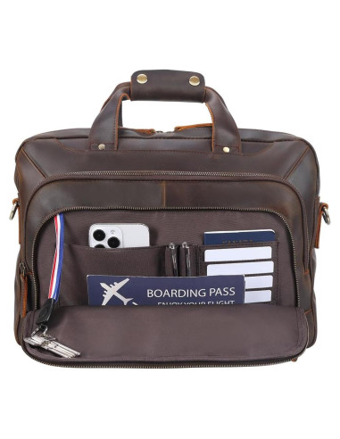 Bolsa de Mensajero Brela 15.6" Cuero Star Vista Unisex