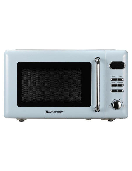 Horno Microondas Retro Emerson MWR7020BL 700W 19.81L Azul