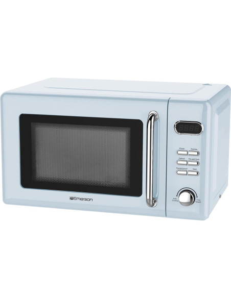Horno Microondas Retro Emerson MWR7020BL 700W 19.81L Azul