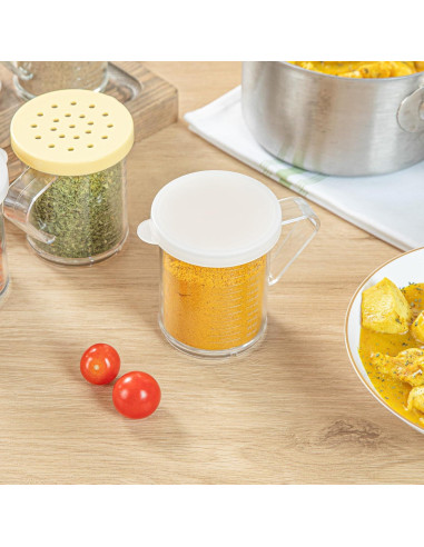 Shaker de Especias Reutilizable Restaurantware 10 Onzas Transparente
