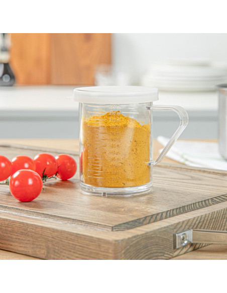 Shaker de Especias Reutilizable Restaurantware 10 Onzas Transparente Shaker de Especias Reutilizable Restaurantware 10 Onzas Transparente