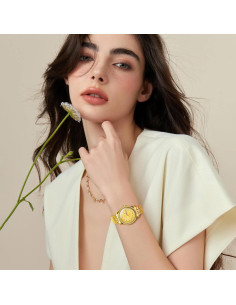 Reloj de Pulsera OLEVS para Mujeres Oro con Diamantes 32mm 2