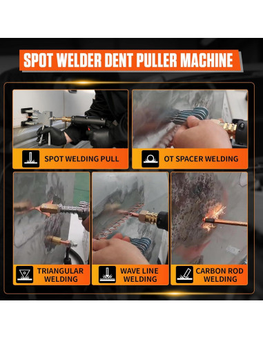 Kit de Pulido de Abolladuras PLAYOCCAR 3000W, 17.6 kg