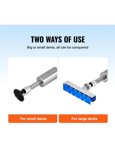 Kit de Eliminación de Abolladuras VEVOR 56 PCS Sin Pintura