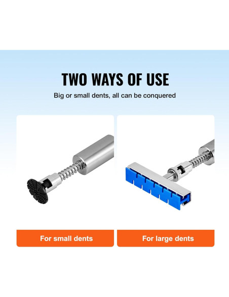 Kit de Eliminación de Abolladuras VEVOR 56 PCS Sin Pintura