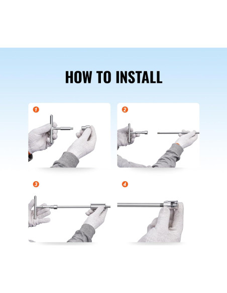 Kit de Eliminación de Abolladuras VEVOR 56 PCS Sin Pintura
