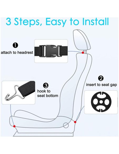 Almohadilla de Asiento Refrigerante Fochutech con Masaje 12V