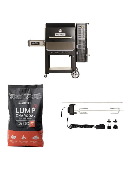 Parrilla y Ahumador Digital Masterbuilt MB20041220 Carbón 1050