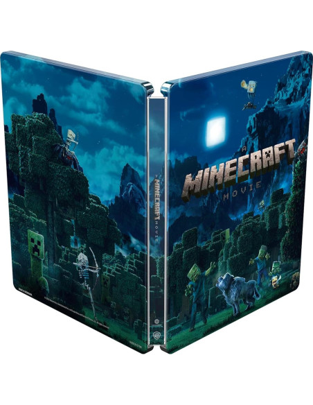 Película Minecraft Escena Nocturna 4K Ultra HD Steelbook