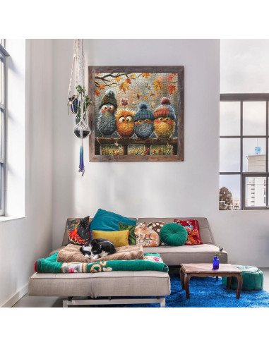 Rompecabezas de Aves de Otoño BBOLDIN 1000 Piezas 60.6x60.6 cm