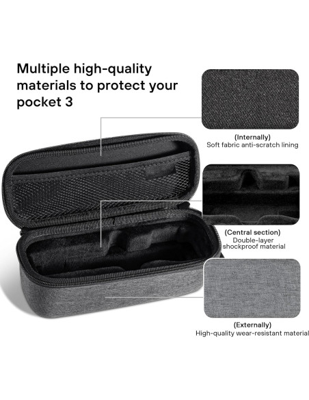 Funda Doble Capa STARTRC para DJI Osmo Pocket 3 - Almacenamiento Portátil