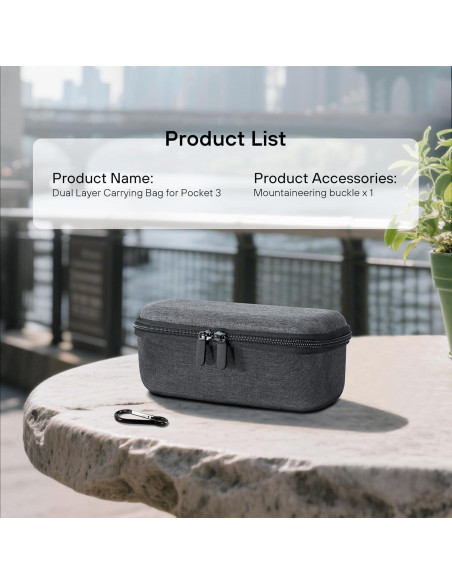 Funda Doble Capa STARTRC para DJI Osmo Pocket 3 - Almacenamiento Portátil