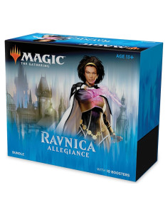 Magic: The Gathering Bundle Ravnica Allegiance - 10 Paquetes + 80 Cartas