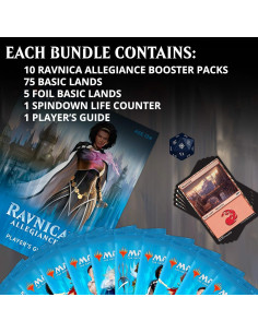 Magic: The Gathering Bundle Ravnica Allegiance - 10 Paquetes + 80 Cartas 2