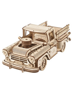 Puzzle 3D de Madera UGEARS Pickup Leñador Chevrolet 3100 - 460 Pcs